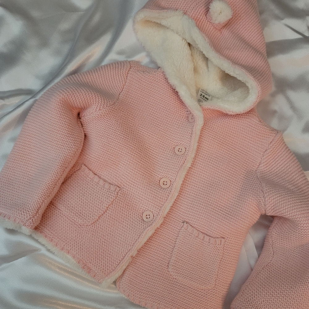 * SOLD* Baby Hooded Cardigan